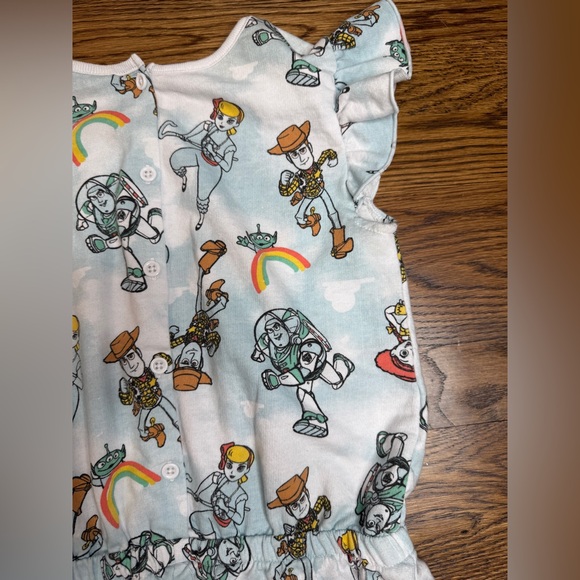 Disney Pixar Toy Story Cartoon Character Terry Romper Size 718 - Picture 14 of 16